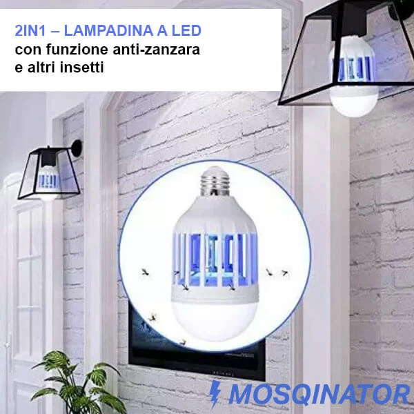 Lampada a led contro le zanzare Mosqinator™