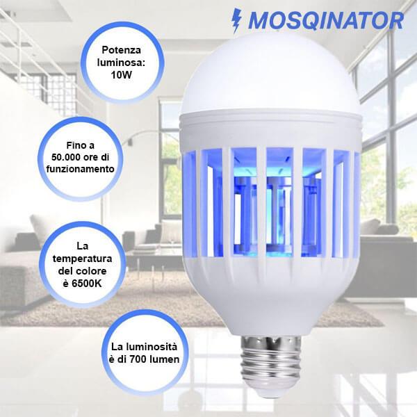 Lampada a led contro le zanzare Mosqinator™
